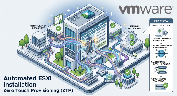 ZTP ESXi installation